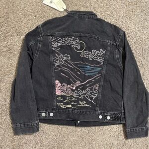 Levi's Black Ex-Boyfriend Trucker Jacket